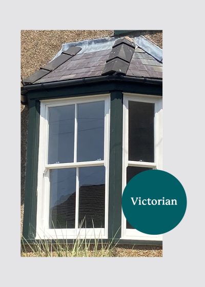 Victorian sliding sash window style