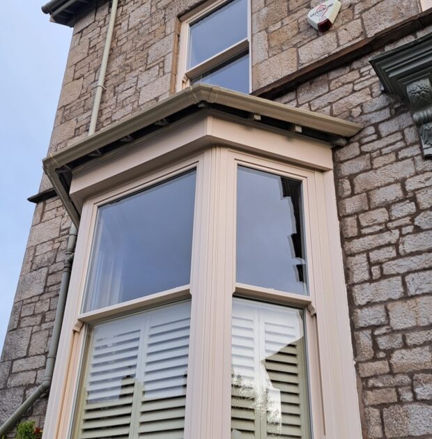 Close up of bay windows in beautiful home | Keswick Superglaze