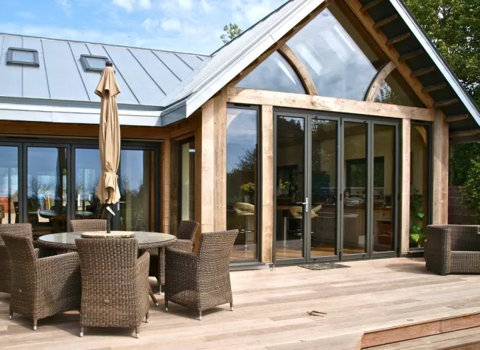 Five-Panel BiFold Doors Keswick Superglaze in Cumbria