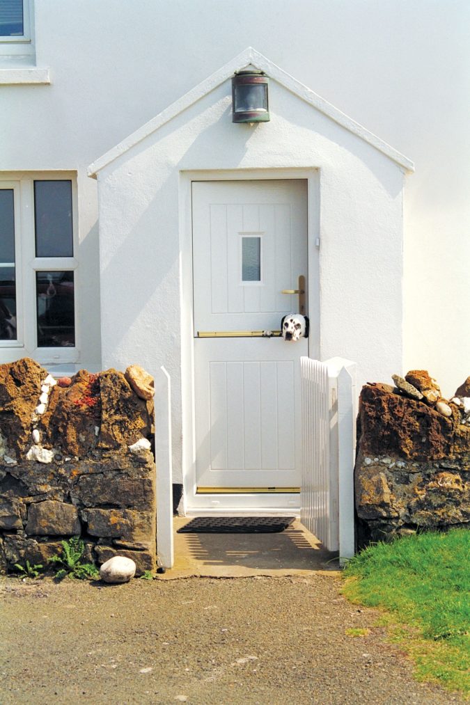 Composite doors cumbria -  Stable door style with window