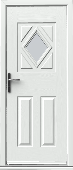 Composite doors in Cumbria - Cottage Diamond style